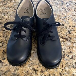 FOOTMATES WILLY BOY SHOES Navy 3.5